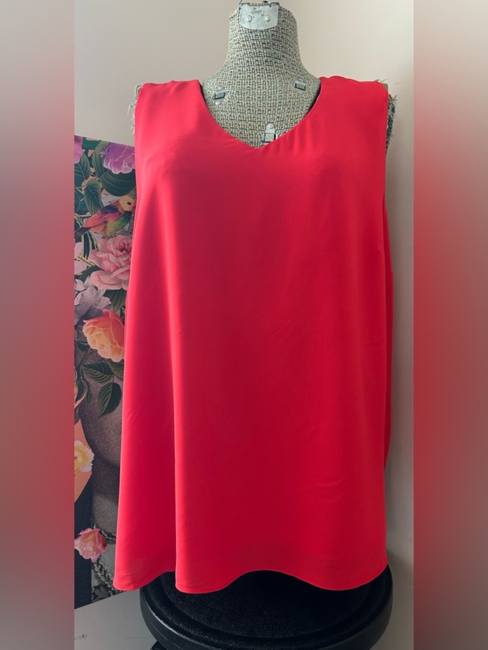NWT CATO RED/ORANGE DOUBLE LAYERED SWING TANK. 22/24